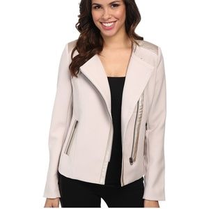 NYDJ Pearlized Blocked Moto Women's Coat/ Jacket
